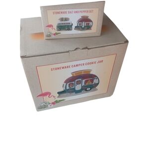 Camper Cookie Jar & Salt And Pepper Set